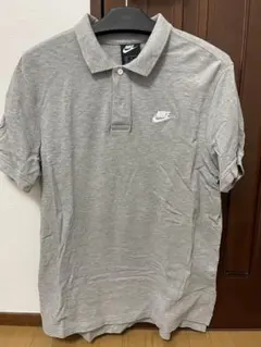 【美品】Nike グレー ポロシャツ　ナイキ