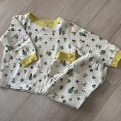 お値下げ☆ユニクロ　ディズニー　プーさん　キッズパジャマ キルティング