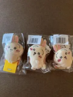 ちいかわ　うさぎだらけくじE賞3個セット