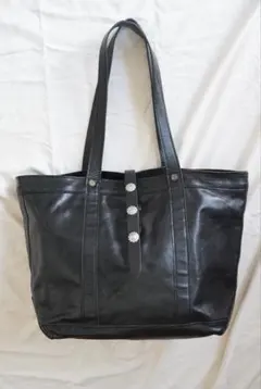 RRL (Double RL) コンチョ レザー トートバッグ ブラック