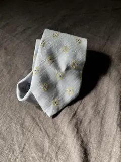 Paul Smith 花柄 ネクタイ グレー