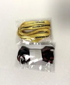 【会場限定品】SUPER BEAVER シューレース 黄色 黒色 セット