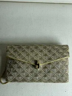 エレガントクラッチバッグ ゴールド