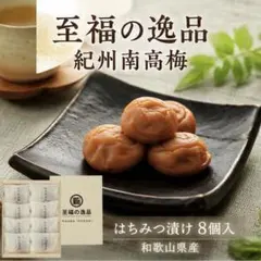 至福の逸品 和歌山県産 紀州南高梅 木箱入り
