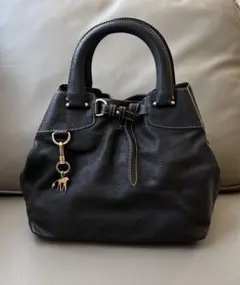極美品✨️BALLY 2way ハンドバッグ キルティング レザー ブラック