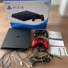 PS4本体 500GB コントローラー2つ