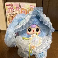 BabyThree ベイビースリー 400%太陽に向かって花咲く ぬいぐるみ 青
