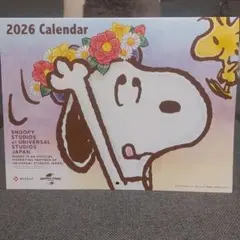 2026年 スヌーピー壁掛けカレンダー ニッセイ