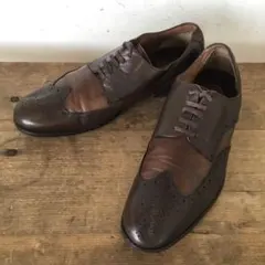 クラークス★CLARKS■９/27.5㎝/コンビ/ウイングチップ