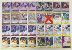 ワンピースカード 赤黒サボデッキパーツ リーダーパラレル OP13-004