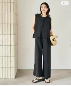 ドライクロス レイヤード オールインワン黒　Sのサムネイル