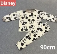 Disney ディズニー　ミッキー　パジャマ　ふわふわ　90cm