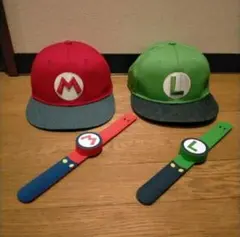 マリオ・ルイージ　帽子&パワーアップバンドのサムネイル