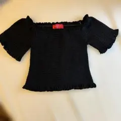 repipi armario 黒　トップス　Ｓサイズ140cmのサムネイル