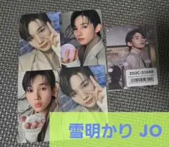 &TEAM JO じょー 雪明かり トレカセット ステッカー