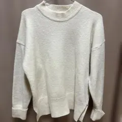 GRL アイボリー タートルネックニット