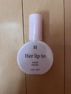 Her lip to Nude Pearl ボディミスト