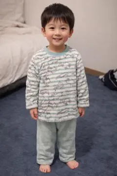 動物柄　フリースパジャマ