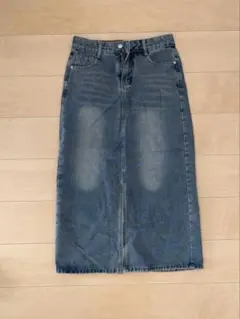 Fashion Jeans ダークブルータイトスカート M