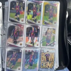 FC 바르셀로나 Topps 트레이딩 카드 9장 세트