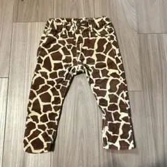 Breeze キリン柄コーデュロイパンツ