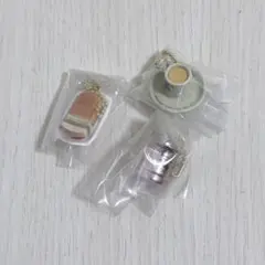コメダ珈琲店 ボールチェーン付 マスコット 3点まとめ売り