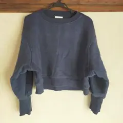 クロップド スウェット