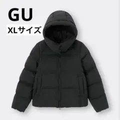 GU ヒートパデッドブルゾン ブラック 黒 XL