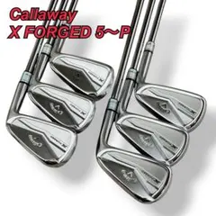 Callaway X FORGED 2018年モデル アイアンセット 6本 - メルカリ