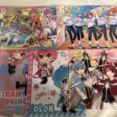 すとぷりクリアファイル×5