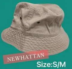 ラス1!!早い者勝ち(^^)【新品未使用】NEWHATTANバケットハットS/M