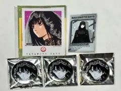 サカモトデイズ　ゴールデン缶バッジ・フォトカード＆ステッカー　他大佛５点セット