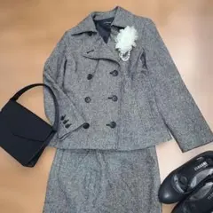 LAUTREAMONT 　スカートスーツ　セットアップ　卒業式　入学式