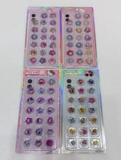 正規品 おはじきシール サンリオ ハローキティ マイメロディ 4点セット