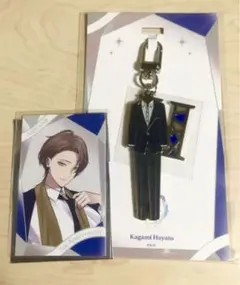 にじさんじ 加賀美ハヤト メタルチャーム ランダムチェキ風カード