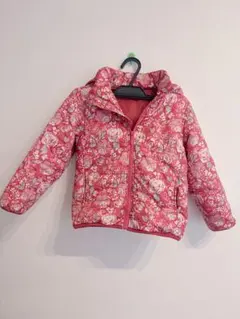 花柄フード付きジャケット