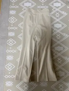 Eaphi エフィ ベージュ ハイウエスト スラックス