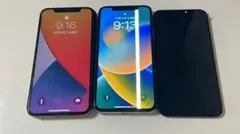 iPhone 11 Pro 1本 / iPhone X 2本　ジャンク