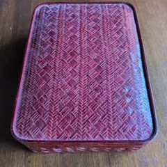 蓋付き収納箱/竹素材