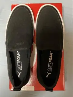 PUMA SOFTFOAM+ スリッポン ブラック 28.0