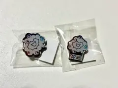 【非売品】 ミャクミャクチャレンジ 3等 景品 ピンバッジ　2種　ミャクチャレ