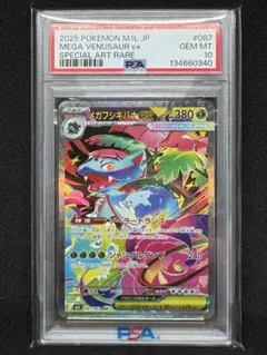 メガフシギバナex SR メガフシギバナex SAR PSA10連番 PSA10 一部連番】メガフシギバナex sar psa10 - メルカリ