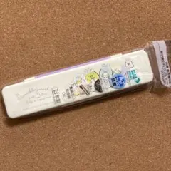 ✴️新品 音が鳴らないコンビセット すみっコぐらし 箸 スプーンセットのサムネイル