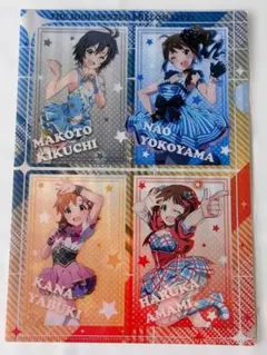 アイマス ミリオンライブ ローソン クリアファイル 真 奈緒 可奈 春香