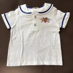 ミキハウス　ベア　セーラー　半袖