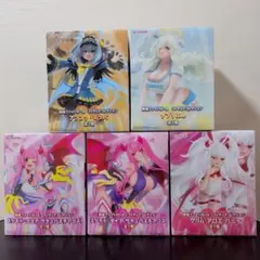 麻雀ファイトガール フィギュア コレクション 5点セット