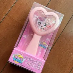 シークレット　キャッチ！ティニピン キラキラヘアブラシ ピンク ハチュピン