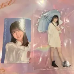 乃木坂46 モバイル S賞 アクリルスタンド B賞 ステッカー 冨里奈央 ①