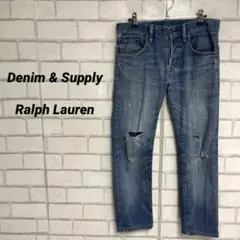 Denim & Supply Ralph Lauren ダメージデニムパンツのサムネイル