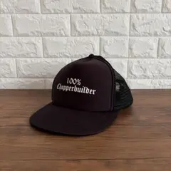 100% Chopperbuilder メッシュキャップ ブラック